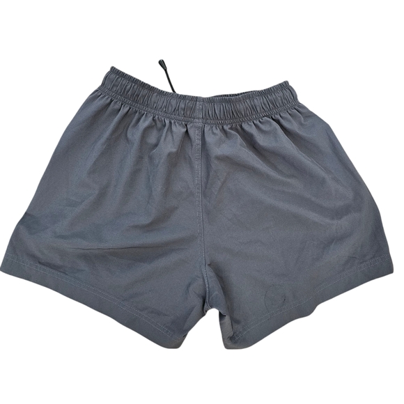 Barbell Apparel Shorts Mens Small Athletic Stretch Drawstring Zip Pocket Gym Fit - Picture 2 of 6